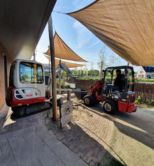 Zandbakkenzand vervangen